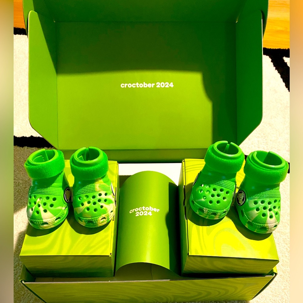 NIB - “Bark Crocs” Crocs for your four-legged baby!!